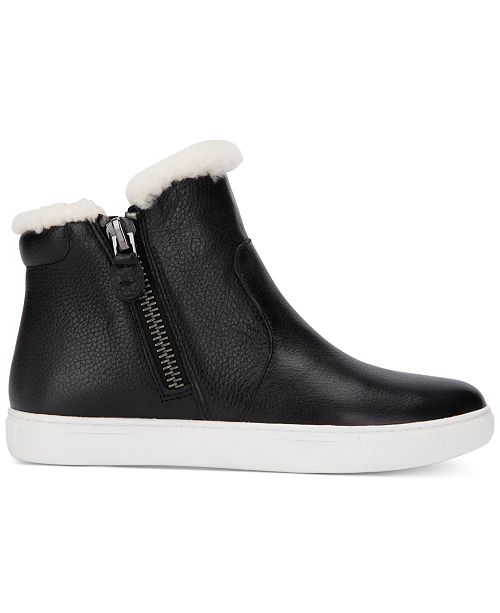 Gentle Souls by Kenneth Cole Women's Carter Cozy High-Top Sneakers ...