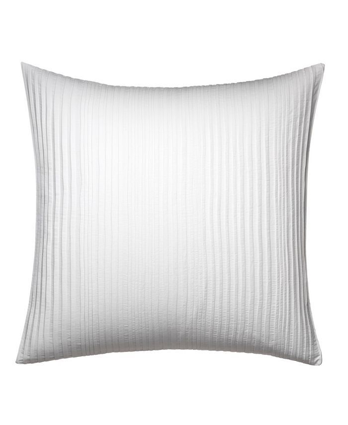 Vera Wang Linear Tucks Vertical Pleated European Sham Macy s