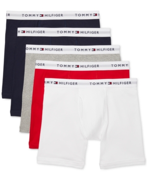 Tommy Hilfiger Men's 5-Pk Cotton Classics Boxer Briefs
