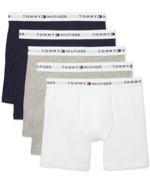 Tommy Hilfiger Men's 5-Pk Cotton Classics Boxer Briefs