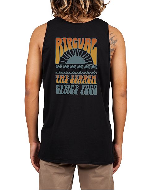 Rip Curl Men S Kiss The Sky Graphic Tank Top Reviews T Shirts