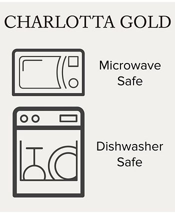 Noritake - Charlotta Gold 60 Pc Dinnerware Set