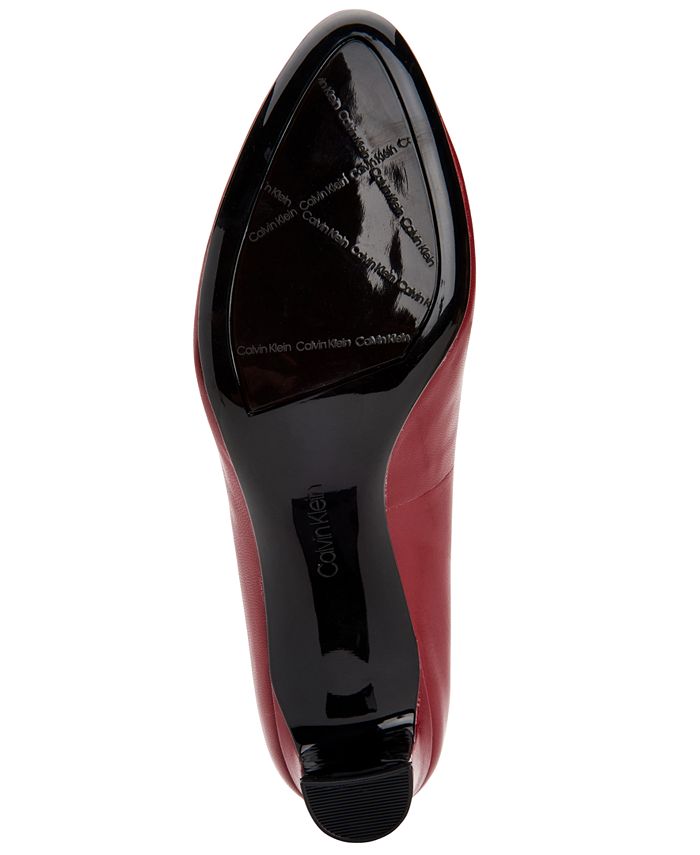 Calvin klein oksa pump sales