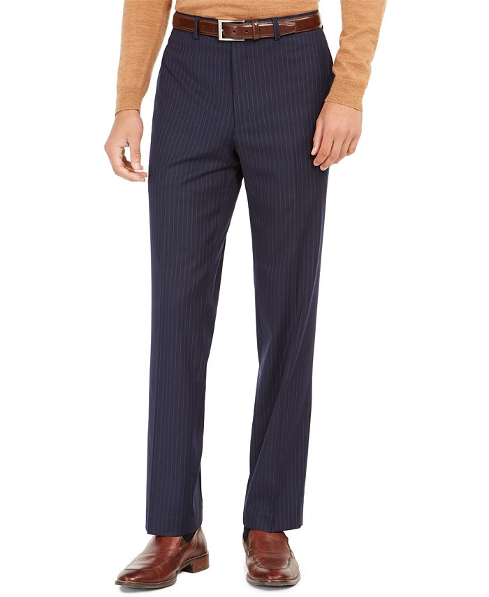 Club Room Men's Classic-Fit Pinstripe Suit & Reviews - Suits & Tuxedos ...