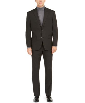 Club Room - Men's Classic-Fit Micro-Check Suit