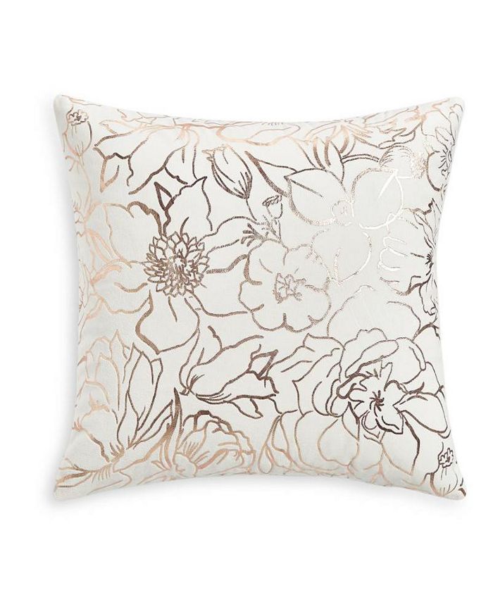 Martha Stewart Collection Village Peony Decorative Pillow