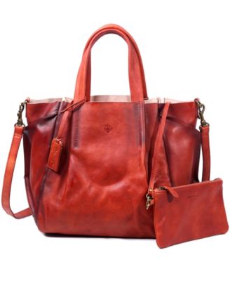 Women's Genuine Leather Sprout Land Tote Bag