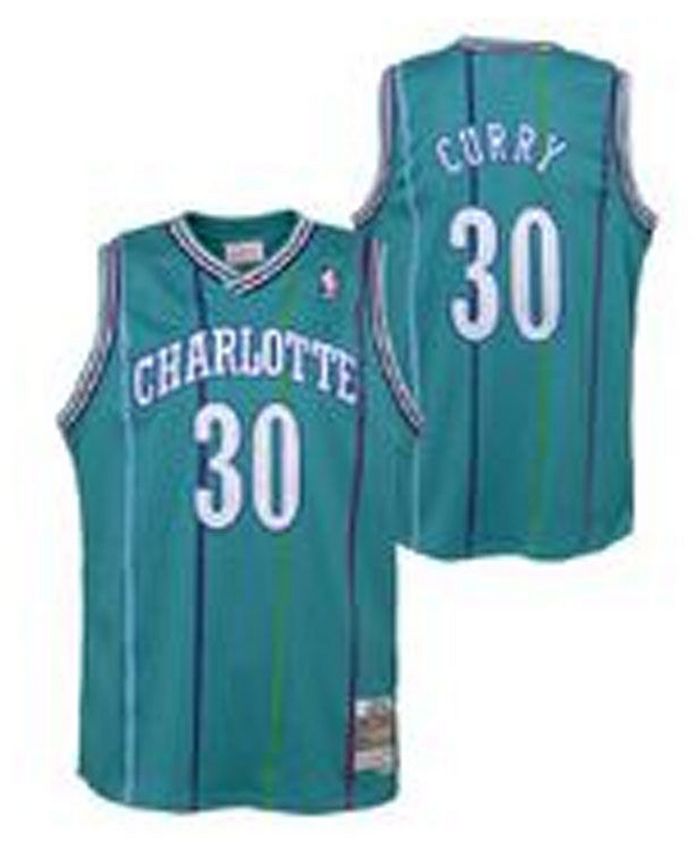 Dell Curry Charlotte Hornets Mitchell & Ness Hardwood Classics