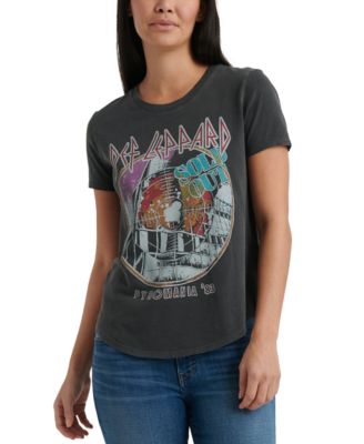 def leppard t shirts women's