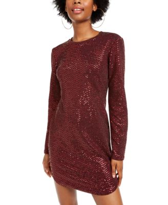 sequin bodycon gown