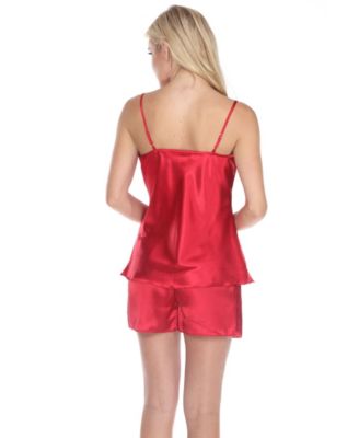 Satin Cami and Shorts Pajama Set