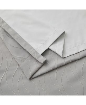 Camden Fashion 100% Blackout 2 Layer Winter Heat Blocking Thermal Insulated Energy Savings Window Curtain Drapery Grommet Panels for Office & Bedroom, Set of 2