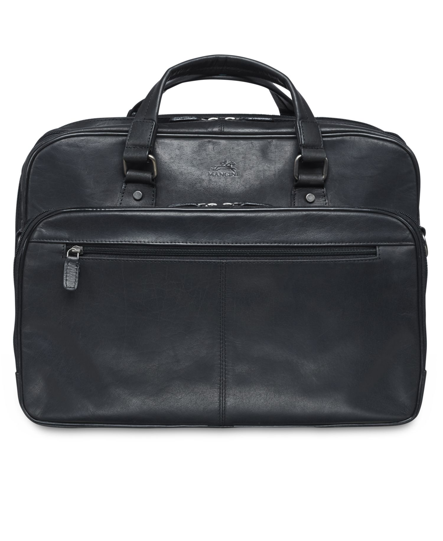 Buffalo Collection Expandable Double Compartment Laptop/ Tablet Briefcase
