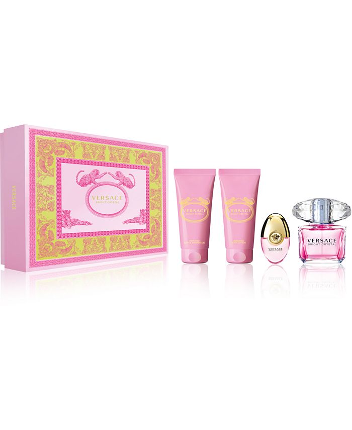 Versace 4-Pc. Bright Crystal Eau de Toilette Gift Set & Reviews