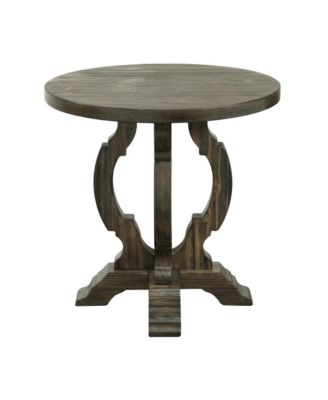 Coast to Coast - Orchard Park Round Accent Table, Quick Ship