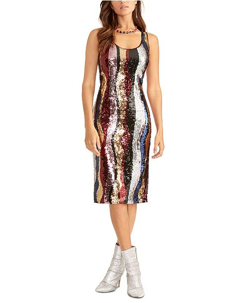Rachel Rachel Roy Veda Sequin Dress Reviews Dresses