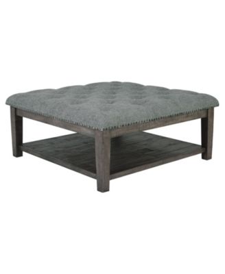 Signature Design By Ashley - Borlofield Coffee Table Ottoman