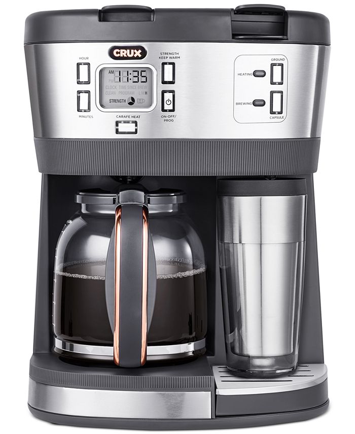 Crux Triple Infusion Brew Coffee Maker 14813, Created for Macy