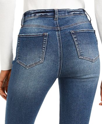 Vanilla Star Juniors' High-Rise Distressed Skinny Jeans & Reviews ...