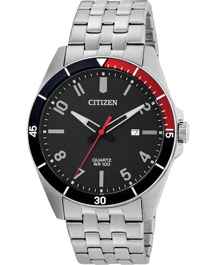 Citizen - Men's Quartz Stainless Steel Bracelet Watch 42mm
