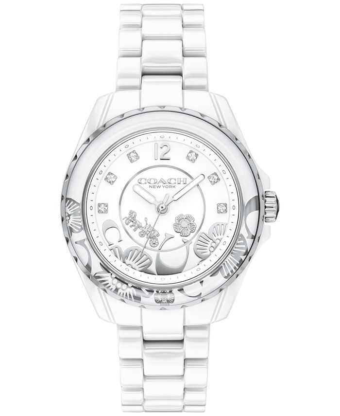 Coach preston sales ceramic watch