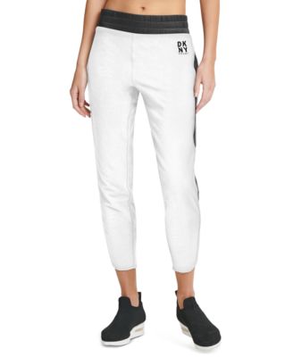 womens white jogger sweatpants