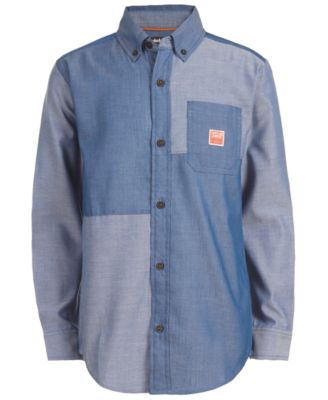 timberland denim shirt