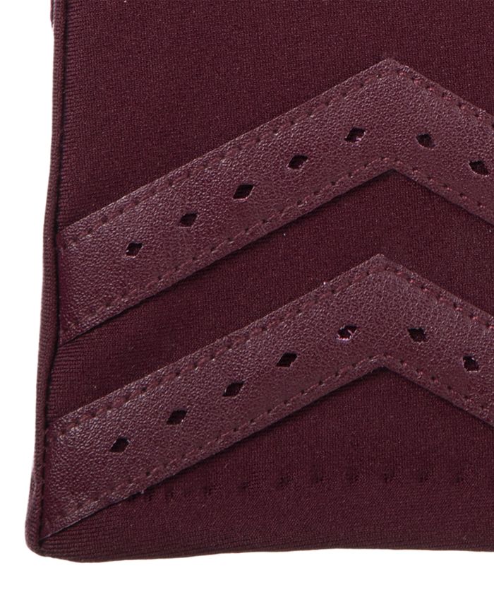 Isotoner - Women's SmartDri Smartouch 3 Button Length Chevron Gloves main image 1