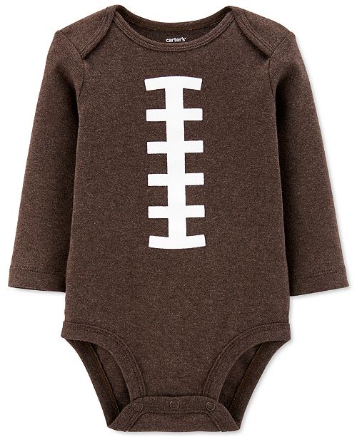 Carter S Baby Boys Cotton Football Bodysuit Reviews Kids Macy S
