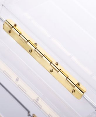 Trendy Transparent Acrylic Clutch