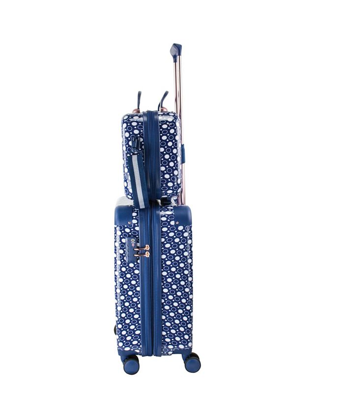 Chariot Dotty 2 Piece 20" CarryOn and Beauty Case Set Macy's