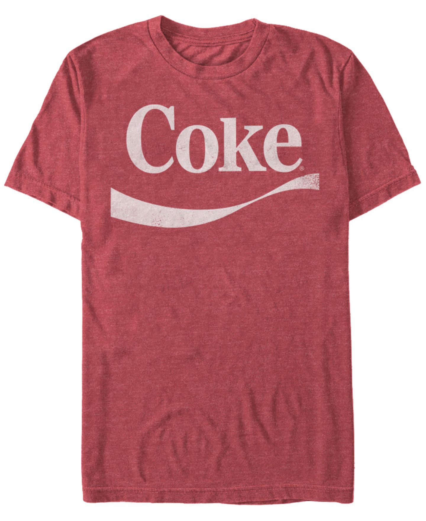 Мужская футболка Fifth Sun Coca-Cola Classic Vintage-Like Swoosh Short Sleeve, цвет: Красный — фото 1