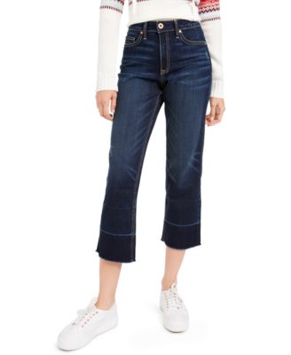 American Rag Juniors High-Rise Slim Straight-Leg Jeans