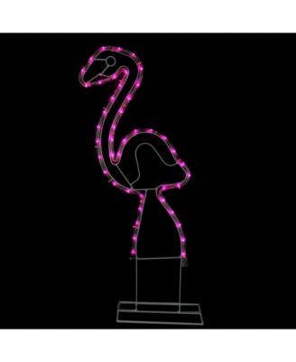 Flamingo LED Rope Light Silhouette Summer Outdoor Decoration