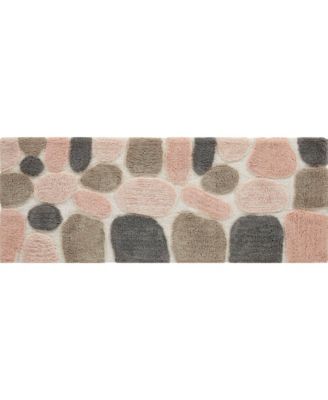 Pebbles Plush Bath Runner, 24" x 60"
