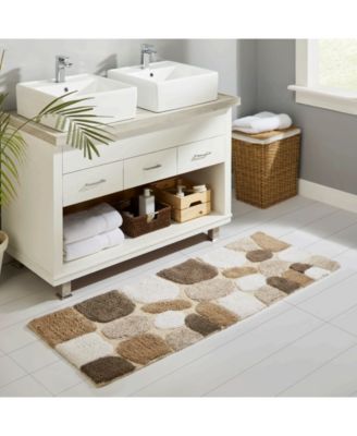 Pebbles Plush Bath Runner, 24" x 60"