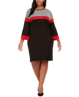 macys plus size sweater dresses