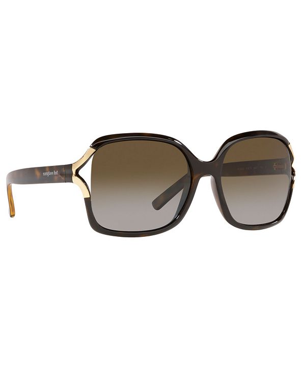 Sunglass Hut Collection Women's Polarized Sunglasses, HU2002 & Reviews Sunglasses by Sunglass