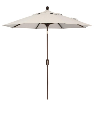 Outdoor Bronze 75' Push Button Tilt Umbrella