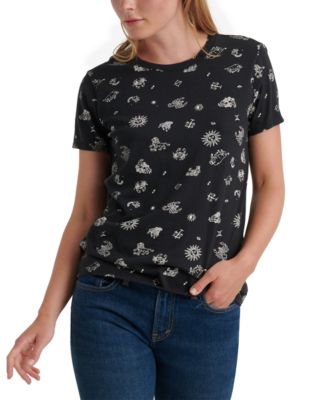 Lucky Brand - Cotton Zodiac Graphic T-Shirt