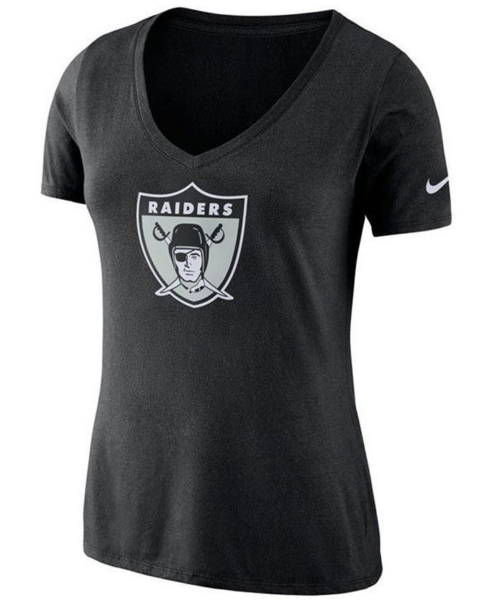 Nike Women's Oakland Raiders Historic Logo T-Shirt - Macy's