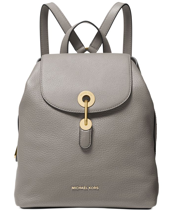 Michael Kors Raven Leather Backpack Macy's