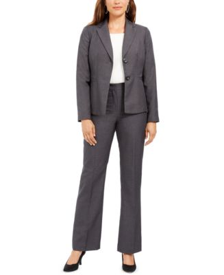 Le Suit Petite Blazer & Pants Suit - Macy's