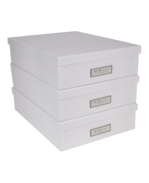 Bigso Box of Sweden Oskar Letter Box Set of 3