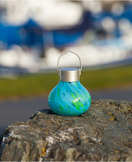 Allsop Home & Garden Solar Glass Tea Lantern & Reviews ...