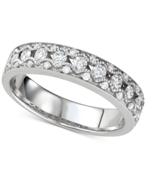 image of Diamond Openwork Band (1/2 ct. t.w.) in 14k White Gold