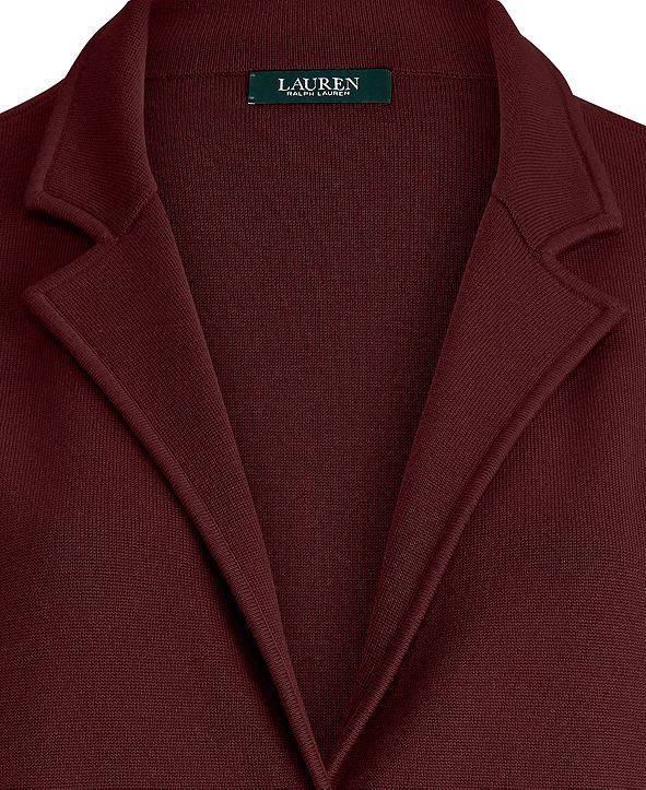 Lauren Ralph Lauren Plus Size Sweater Knit Blazer & Reviews Jackets