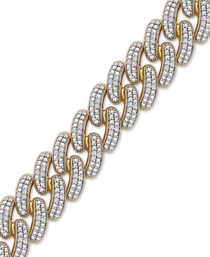 Cuban link bracelet macys clearance
