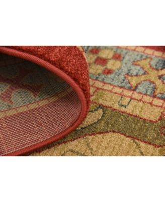 Bayshore Home Harik Har1 Red Area Rug Collection
