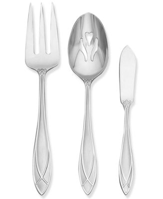 Yamazaki Alexandra Ice 3 Piece Serve Set Macy s